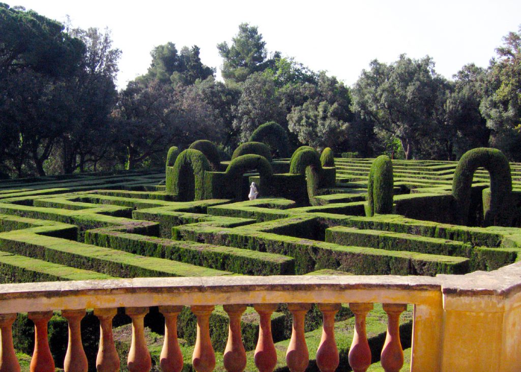 Le rêve du Parc del Laberint à Horta